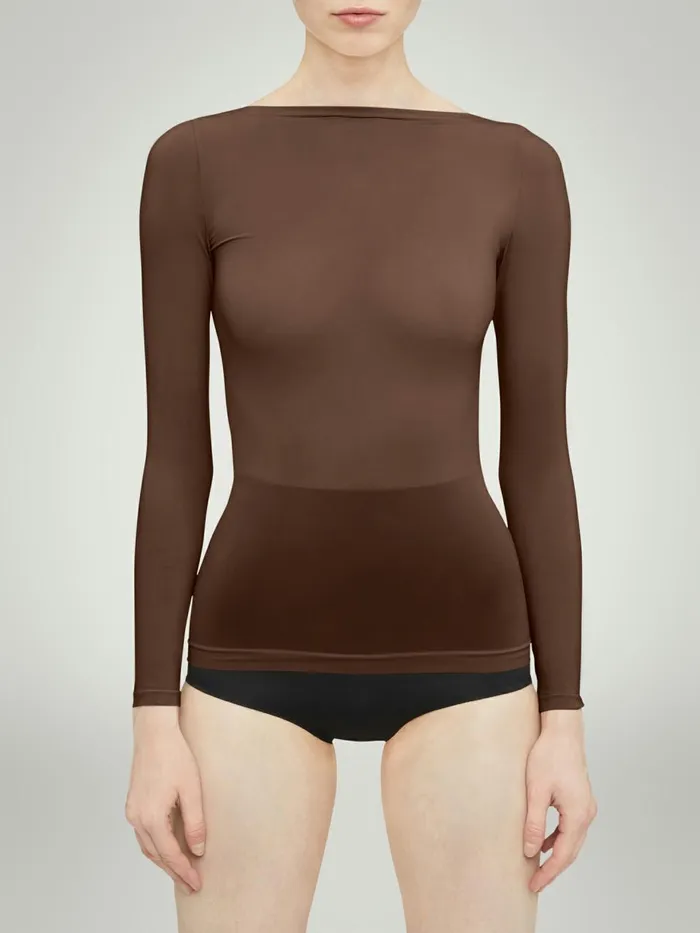 Buenos Aires Top Long Sleeves Umber Women Wolford Tops
