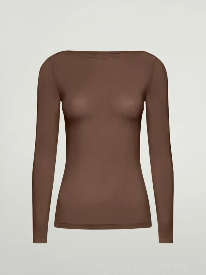 Buenos Aires Top Long Sleeves Umber Women Wolford Tops
