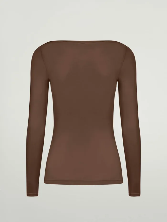 Buenos Aires Top Long Sleeves Umber Women Wolford Tops