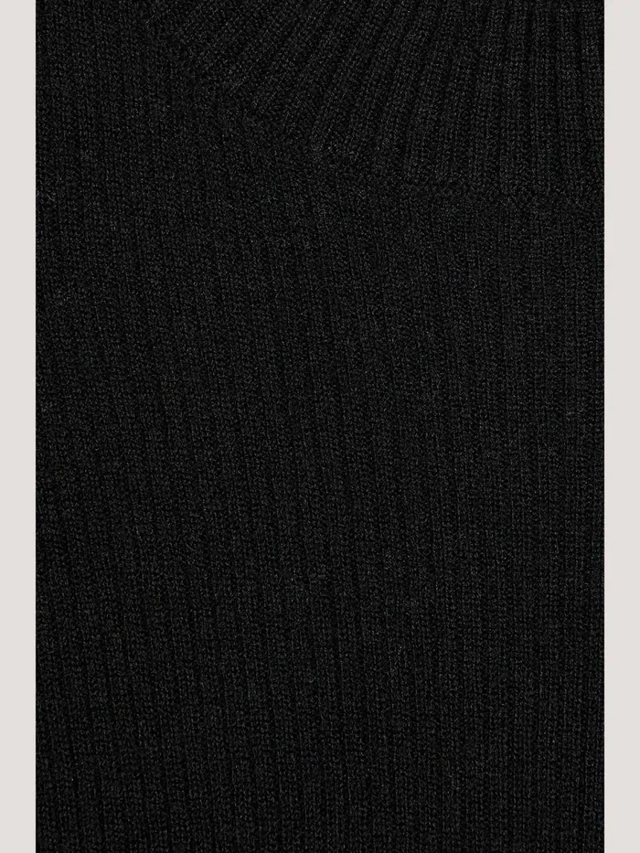Cashmere Top Short Sleeves Black Women Wolford Tops