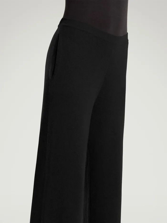 Cashmere Trousers Black Women Wolford Trousers and Jumpsuits