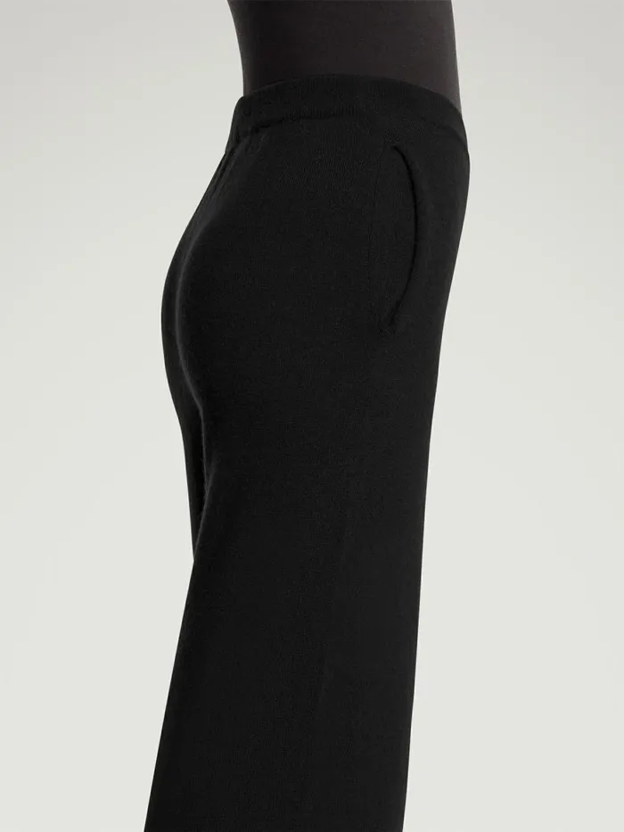 Cashmere Trousers Black Women Wolford Trousers and Jumpsuits