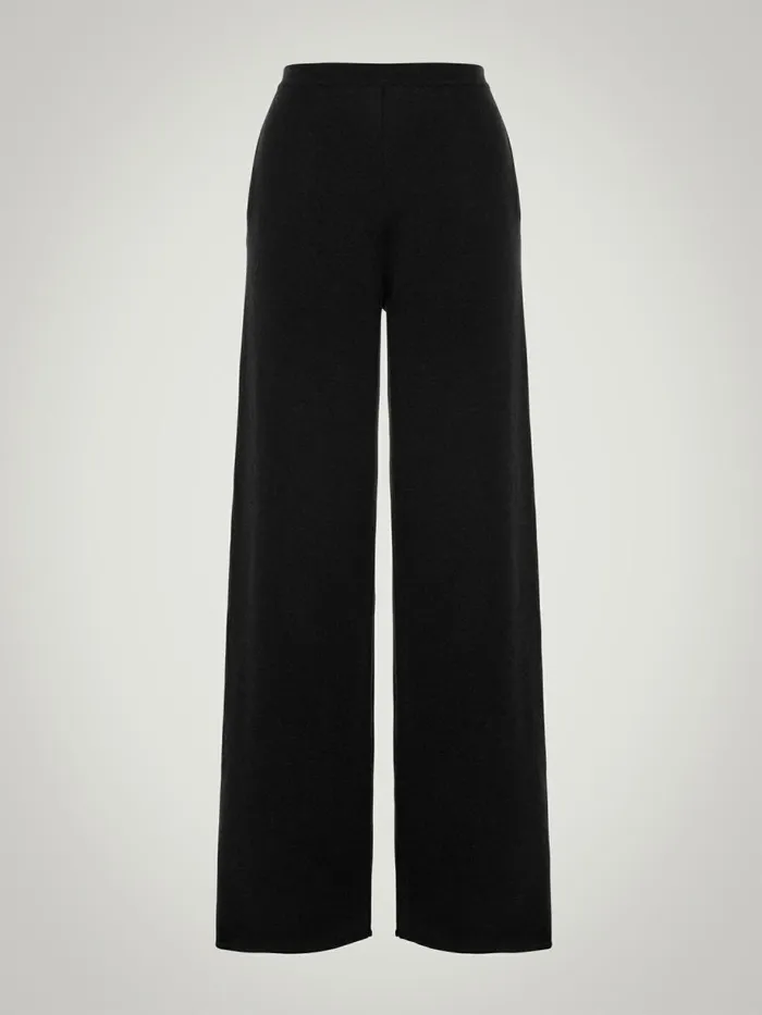 Cashmere Trousers Black Women Wolford Trousers and Jumpsuits