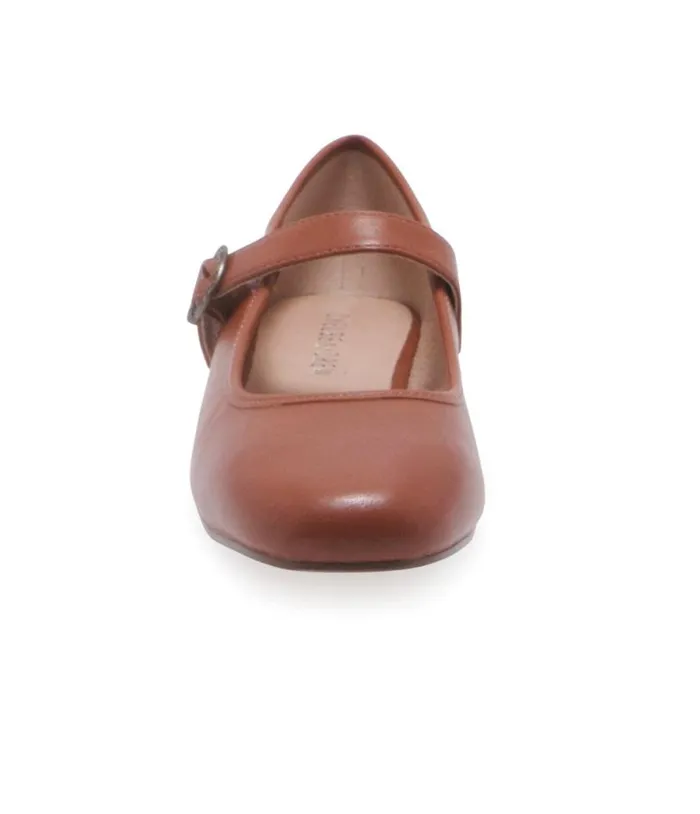Chelsea Crew Rust Mary Jane Dora Flats Shoes Unique Vintage Flats