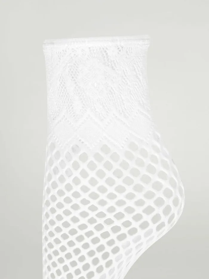 Clairee Socks White Women Wolford Socks