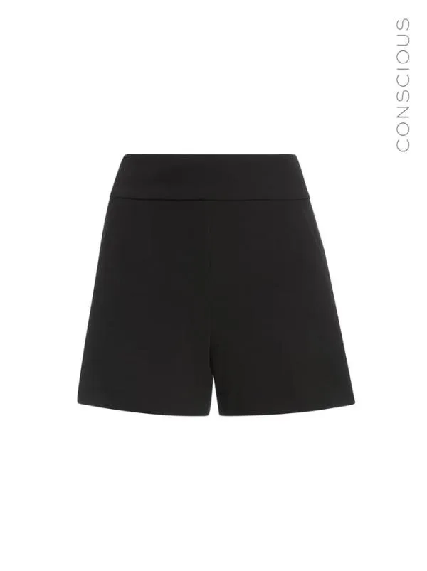 Classics Women Alice Olivia DONALD HIGH WAIST SHORT Black