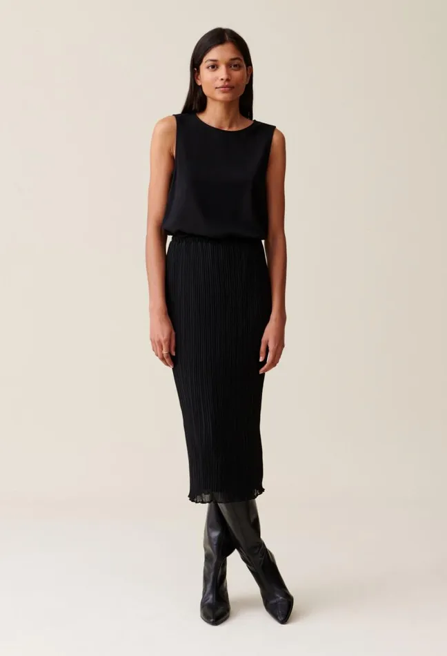 Claudie Pierlot 78 Dress With Round Neck Clothes Dresses