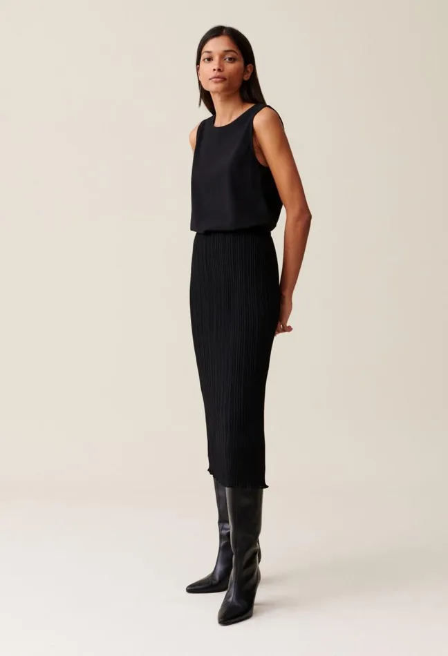 Claudie Pierlot 78 Dress With Round Neck Clothes Dresses