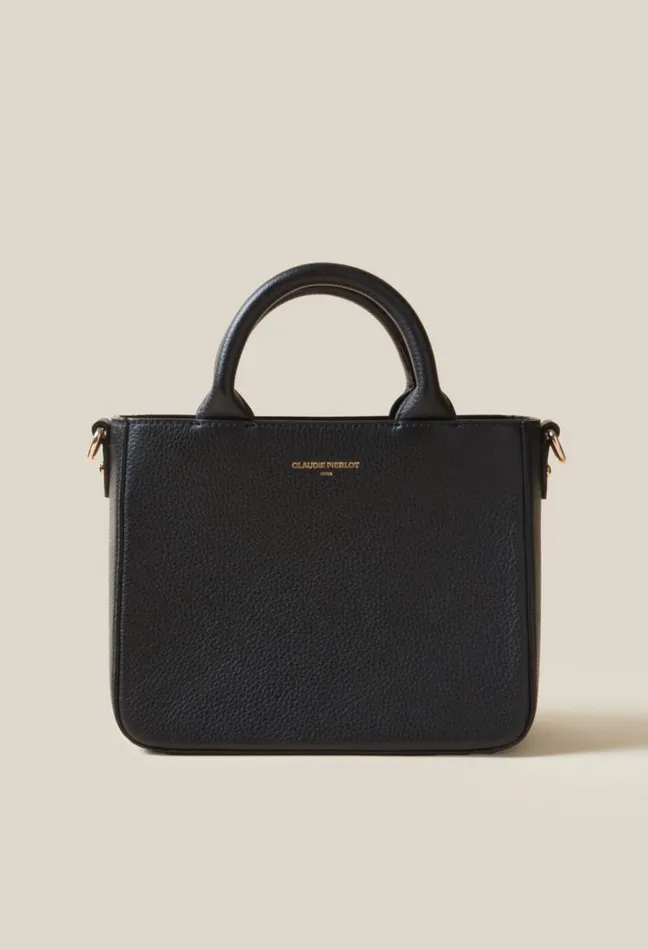Claudie Pierlot Anouck Grained Leather Bag Bags Crossbody Bags