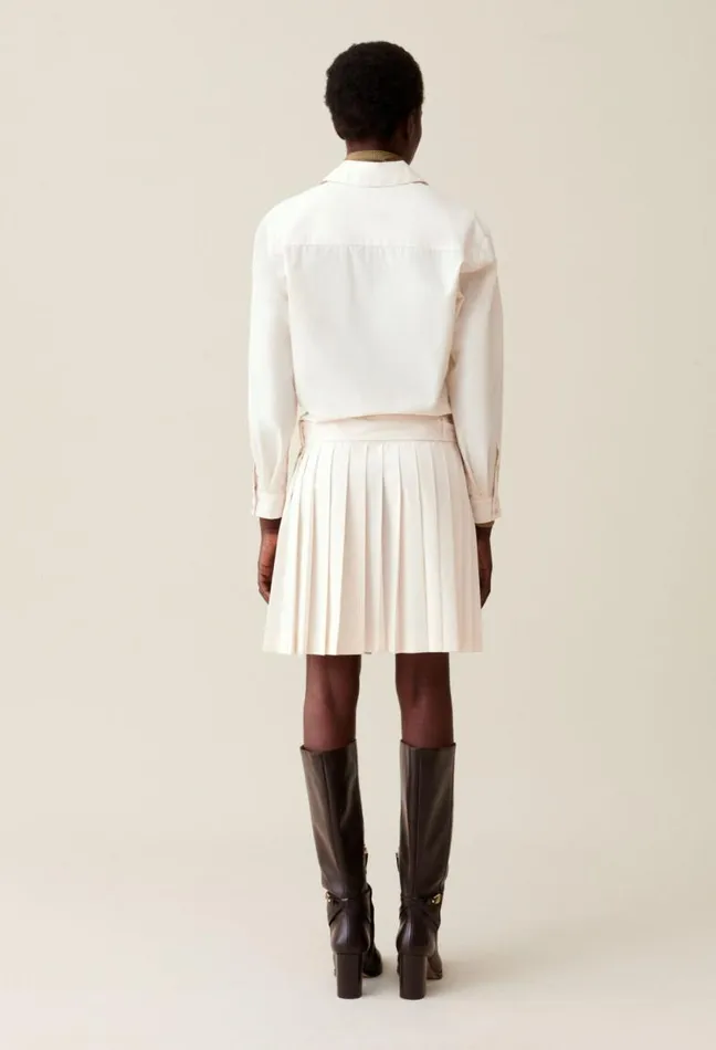 Claudie Pierlot Belted Shirt Dress Clothes Dresses