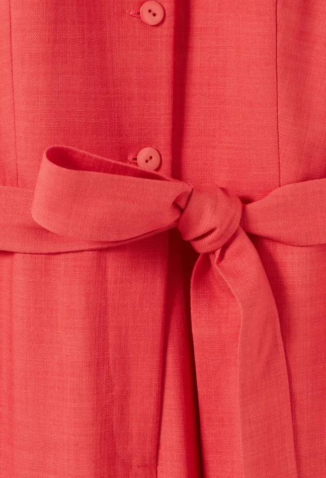 Claudie Pierlot Belted Terracotta Jumpsuit Clothes Jumpsuits