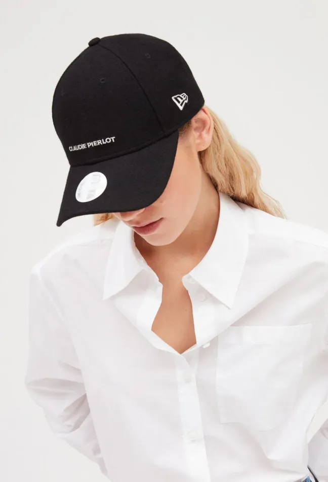 Claudie Pierlot Black Claudie Pierlot Logo Cap Accessories Caps