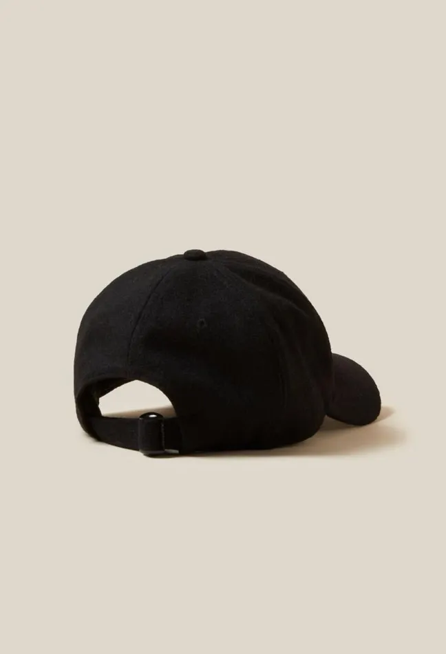 Claudie Pierlot Black Claudie Pierlot Logo Cap Accessories Caps