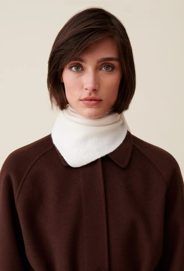 Claudie Pierlot Cashmere Knit Scarf Accessories Scarves Hats And Gloves Claudie Pierlot Cashmere Knit Scarf Accessories Scarves Hats And Gloves