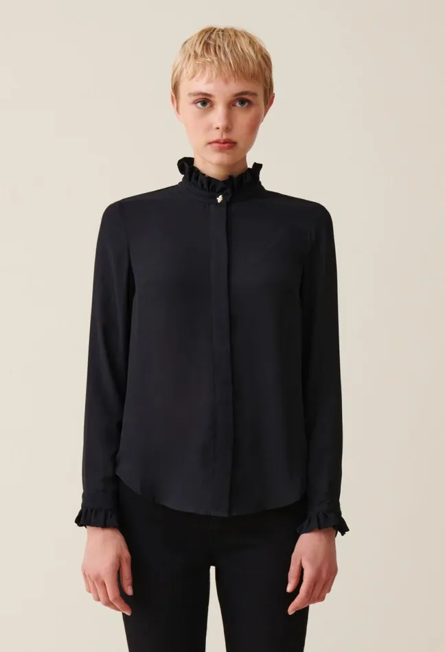 Claudie Pierlot Collared Shirt Clothes Tops And Shirts