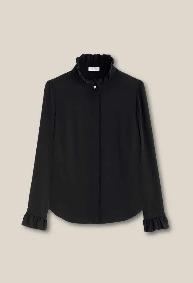 Claudie Pierlot Collared Shirt Clothes Tops And Shirts