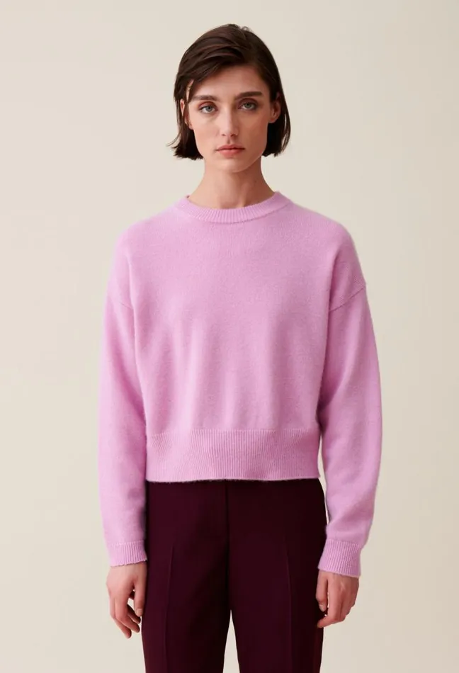Claudie Pierlot Embroidered Cashmere Jumper Clothes Knitwear And Cardigans
