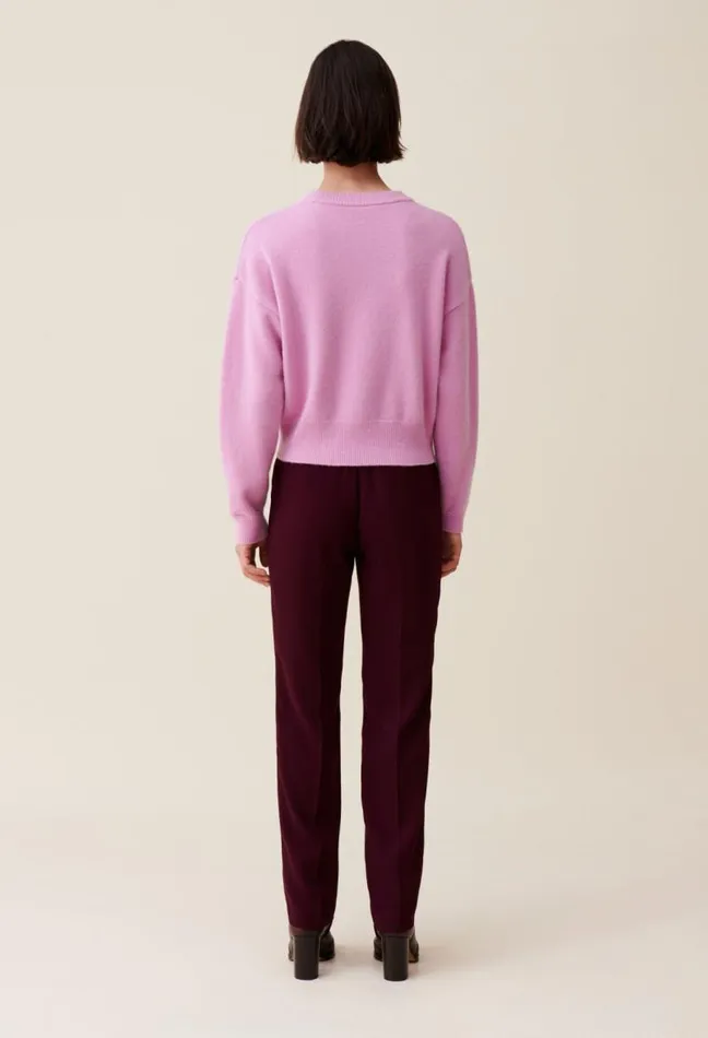 Claudie Pierlot Embroidered Cashmere Jumper Clothes Knitwear And Cardigans