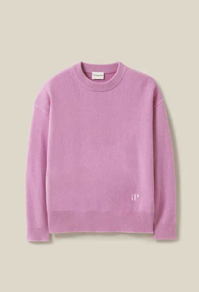 Claudie Pierlot Embroidered Cashmere Jumper Clothes Knitwear And Cardigans