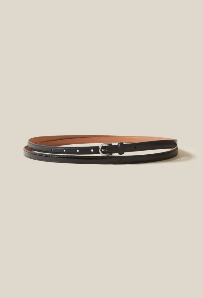 Claudie Pierlot Fine Leather Belt Accessories Belts