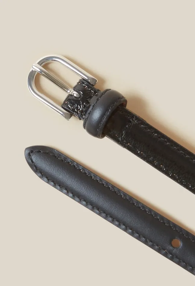Claudie Pierlot Fine Leather Belt Accessories Belts