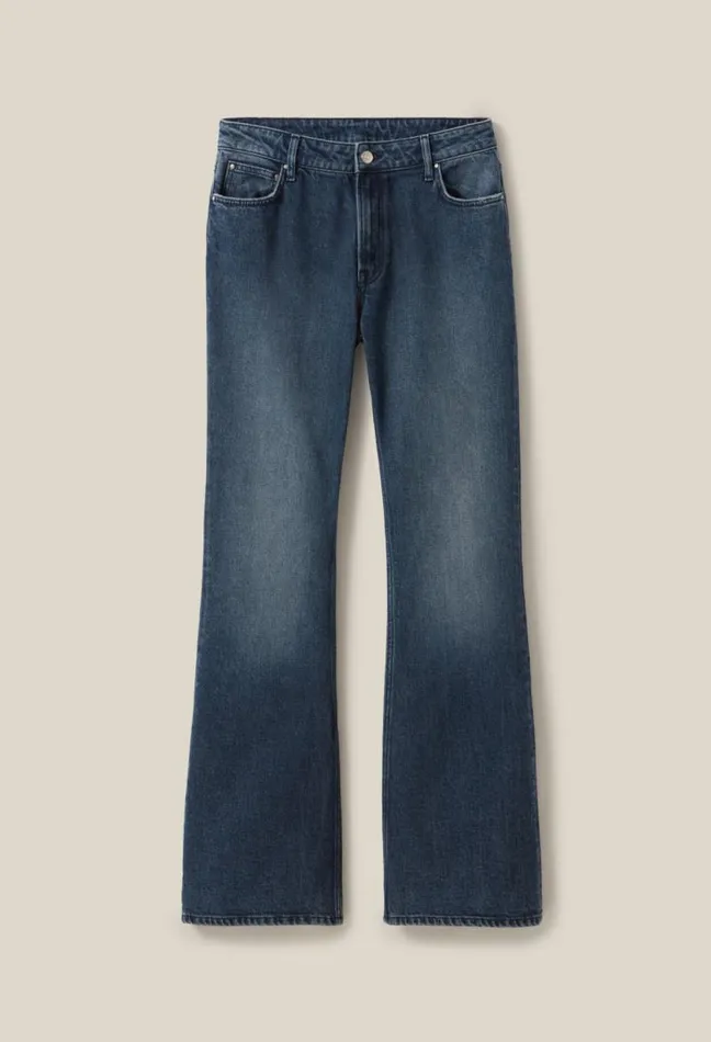 Claudie Pierlot Flared Denim Jeans Clothes Jeans And Trousers