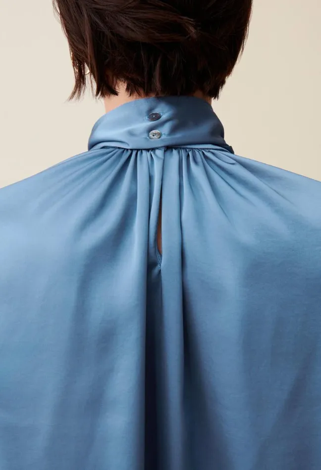 Claudie Pierlot Flowy Blouse Lavallire Neckline Clothes Tops And Shirts