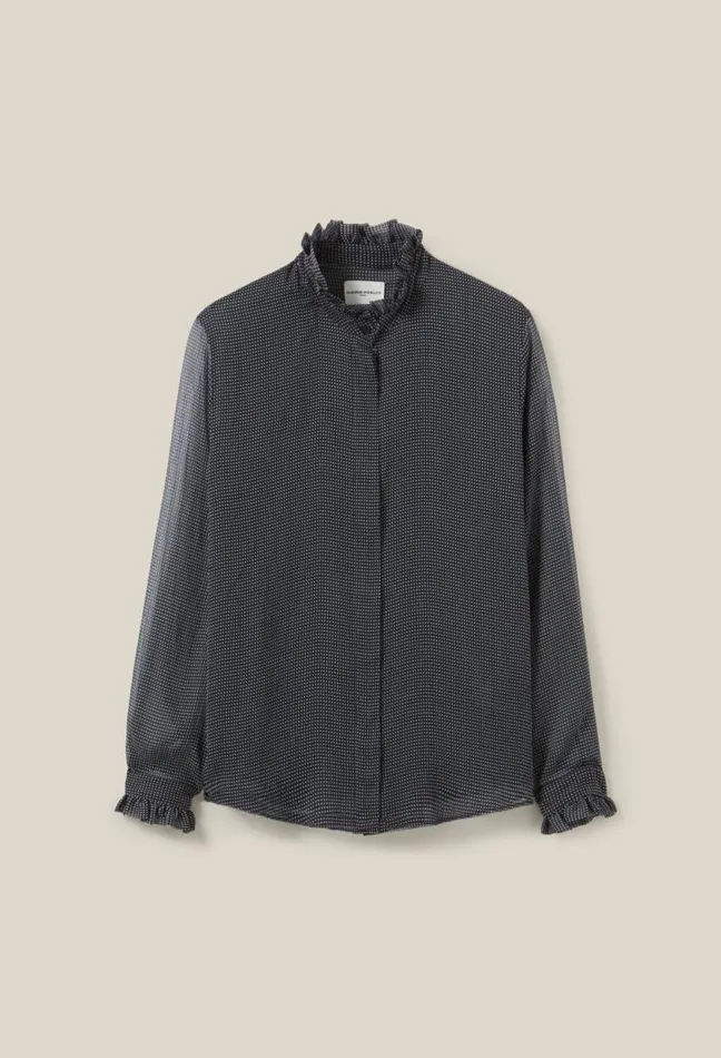 Claudie Pierlot Flowy Checkered Shirt Clothes Tops And Shirts