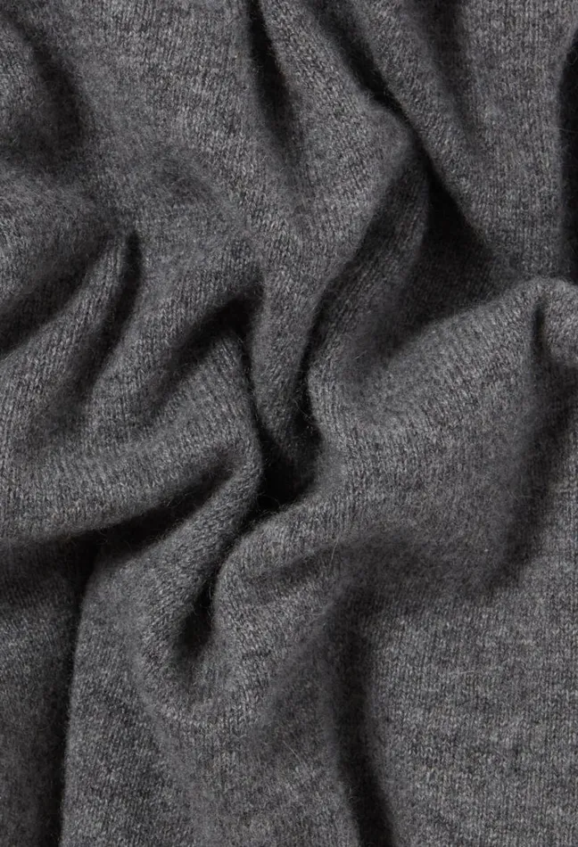 Claudie Pierlot Fluid Grey Cashmere Trousers Clothes Jeans And Trousers