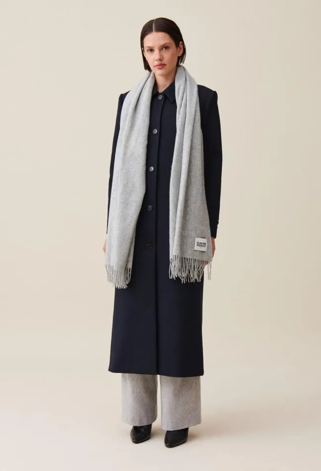 Claudie Pierlot Fringed Scarf Accessories Scarves Hats And Gloves