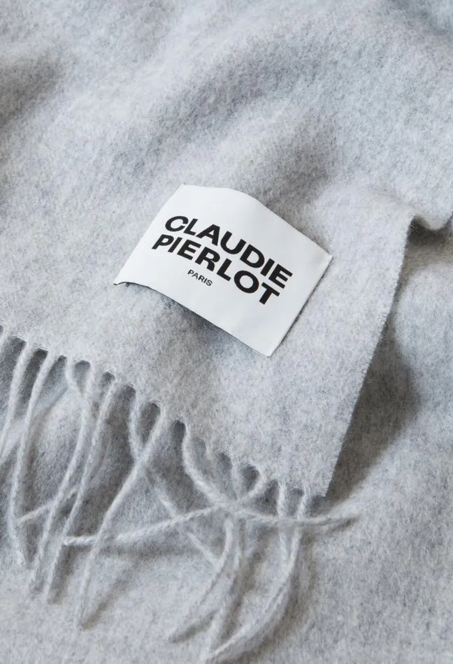 Claudie Pierlot Fringed Scarf Accessories Scarves Hats And Gloves