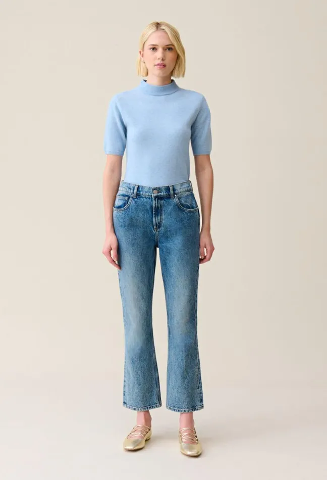 Claudie Pierlot Jean Louis Light Flare Jeans Clothes Jeans And Trousers