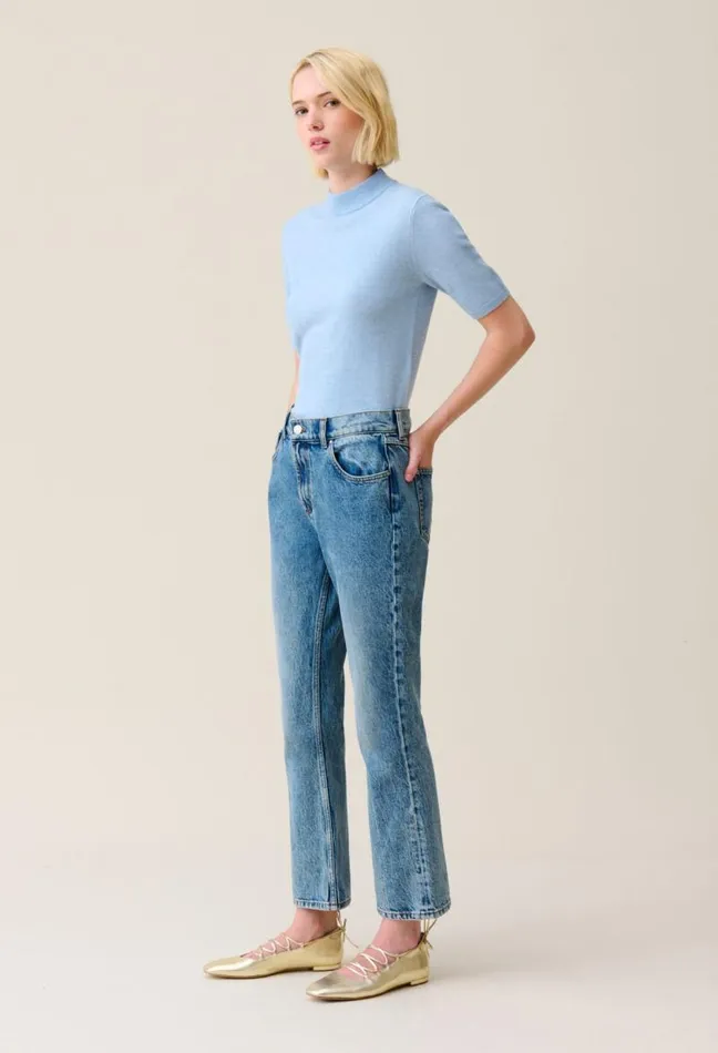 Claudie Pierlot Jean Louis Light Flare Jeans Clothes Jeans And Trousers