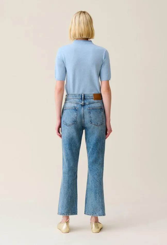 Claudie Pierlot Jean Louis Light Flare Jeans Clothes Jeans And Trousers