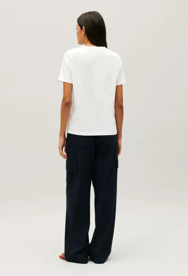 Claudie Pierlot Jean Toto Cream Tshirt Clothes Tshirts