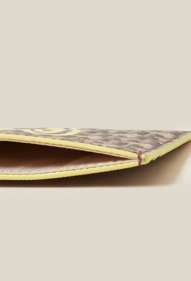 Claudie Pierlot Jean Toto Monogram Card Holder CP Bags Small Leather Goods
