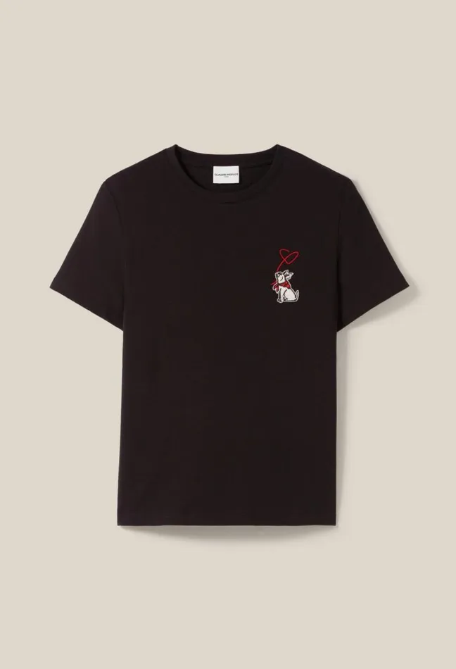 Claudie Pierlot Jean Toto ShortSleeve Tee Clothes Tshirts