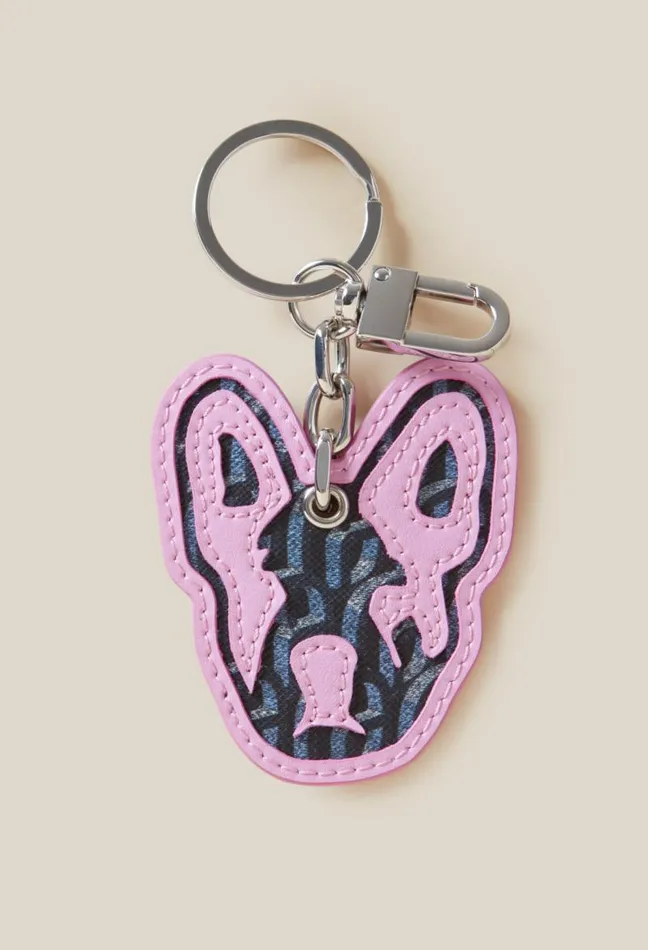 Claudie Pierlot Jean Toto Twotone Keyring Bags Small Leather Goods