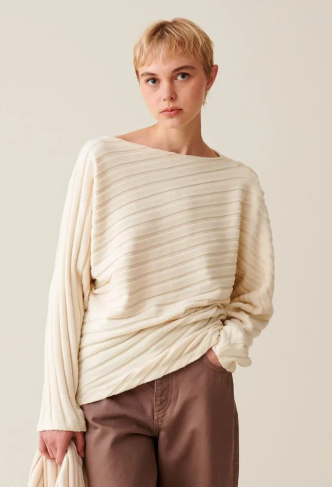 Claudie Pierlot Jumper With Removable Scarf Clothes Knitwear And Cardigans