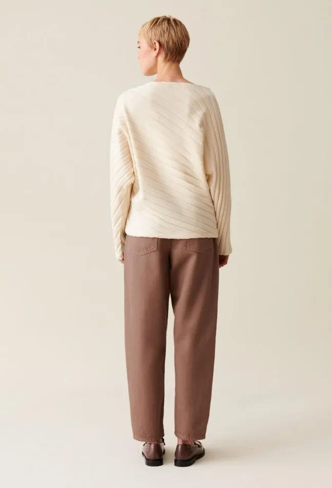 Claudie Pierlot Jumper With Removable Scarf Clothes Knitwear And Cardigans