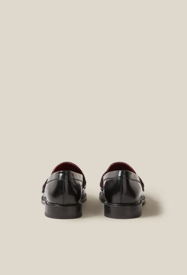 Claudie Pierlot Leather Loafers Shoes Loafers