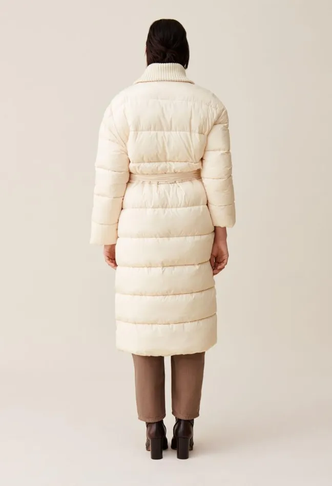 Claudie Pierlot Long Padded Shawl Collar Coat Clothes Coats