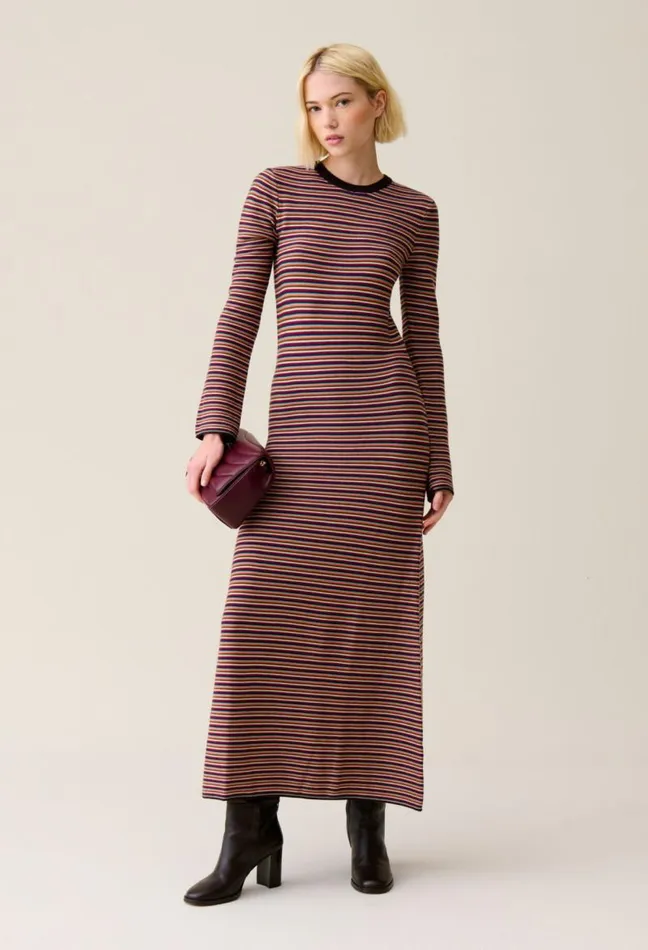 Claudie Pierlot Long Tube Dress Wool Knit Clothes Dresses