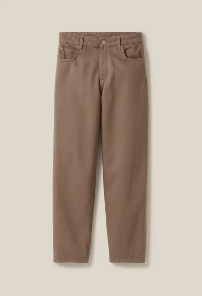 Claudie Pierlot Luc Taupe Highwaisted Jeans Clothes Jeans And Trousers