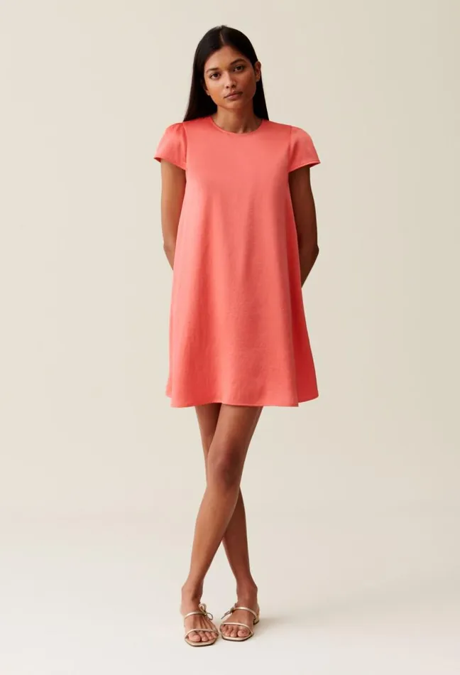Claudie Pierlot Mandarin Babydoll Mini Dress Clothes Dresses