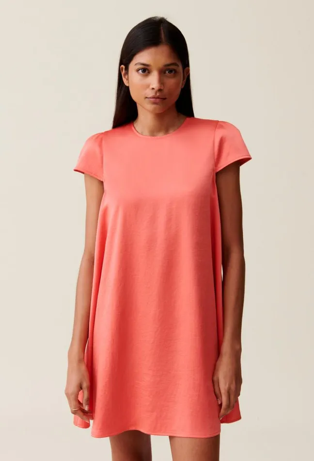 Claudie Pierlot Mandarin Babydoll Mini Dress Clothes Dresses