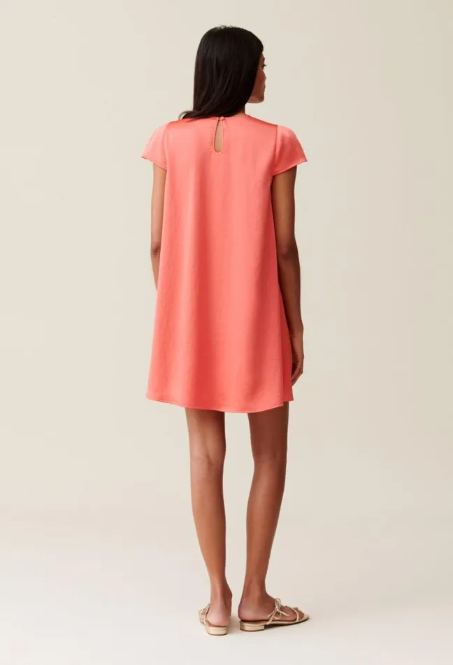 Claudie Pierlot Mandarin Babydoll Mini Dress Clothes Dresses