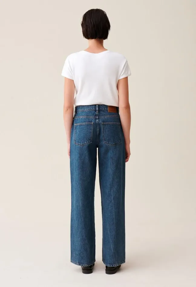 Claudie Pierlot Michel Jeans In Dark Baggy Denim Clothes Jeans And Trousers