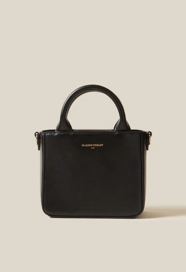 Claudie Pierlot Mini Anouck Smooth Leather Bag Bags Crossbody Bags