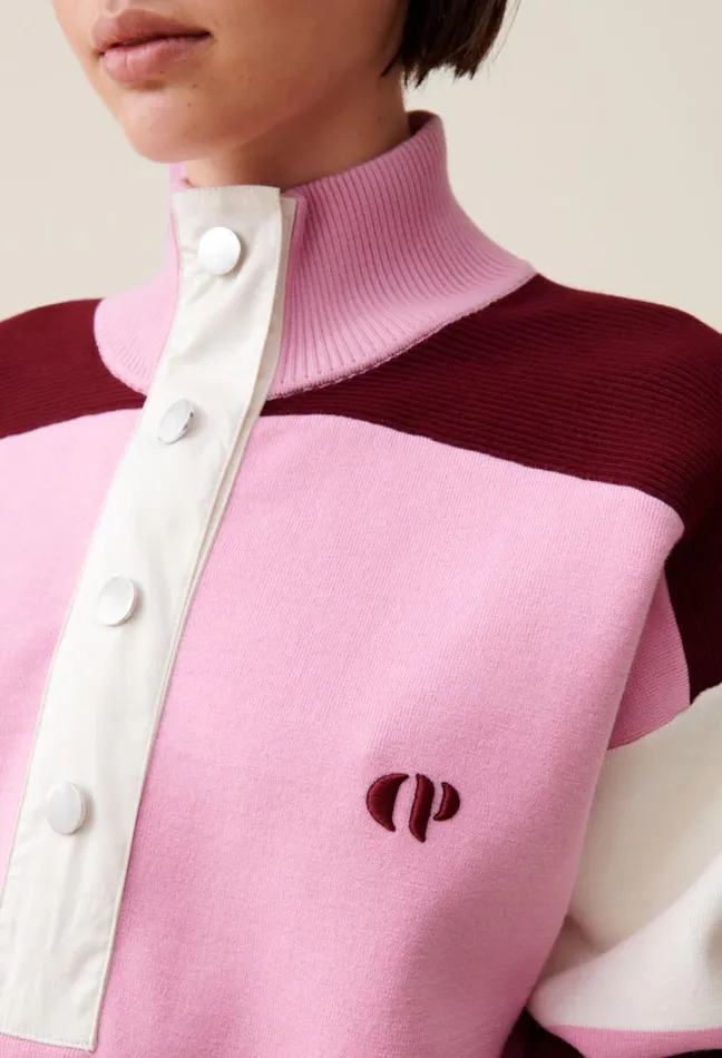 Claudie Pierlot Minimum Trucker Collar Sweatshirt Clothes Sweatshirts